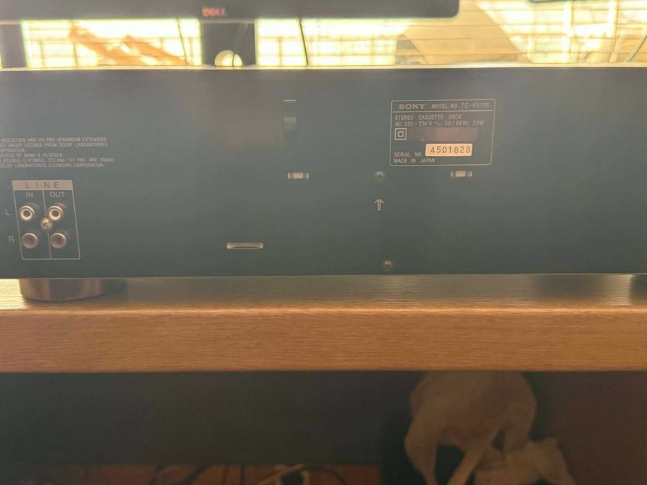 Sony TC-K511S – Dolby S, 3 head