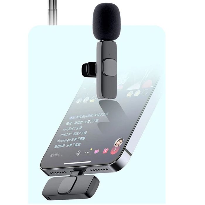 Bakeey A3 Wireless Lavalier Микрофон Портативная портативная