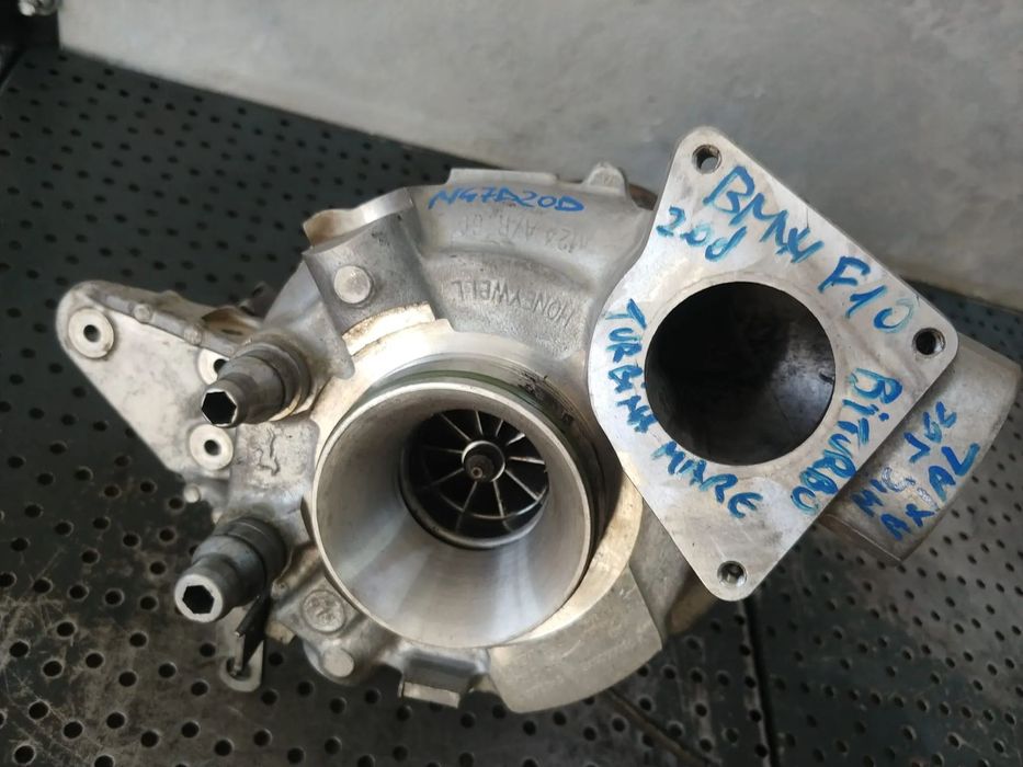 turbina mare  2.0 d n47d20d bmw seria 5 f11 f10  8513569  833715-5
