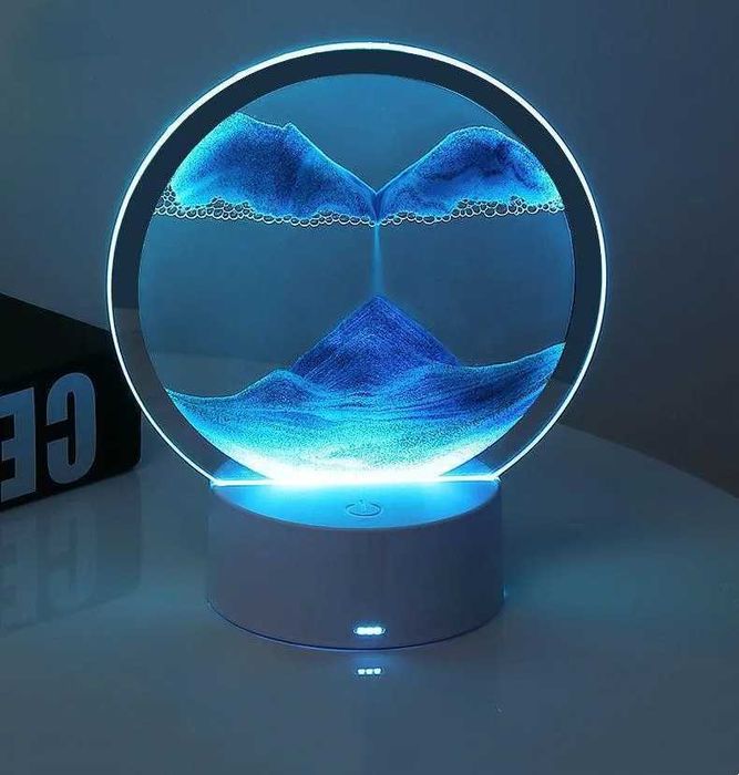 ПРОМО! Пясъчна лампа LED с 16 цвята!