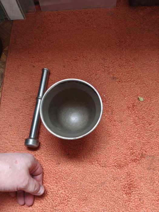 Ступка СССР из нержавеющей стали