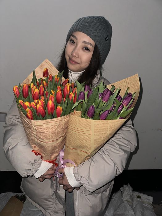 Тюльпаны на 8 марта