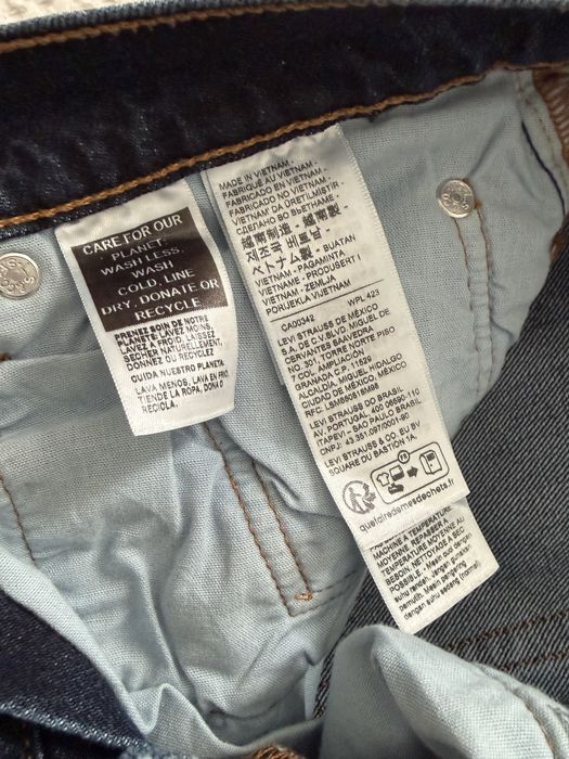 джинсы Levi’s 501 crop
