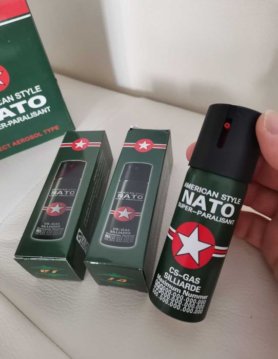 Set spray Nato 60 ml X2, Spray Piper Pachet 2buc