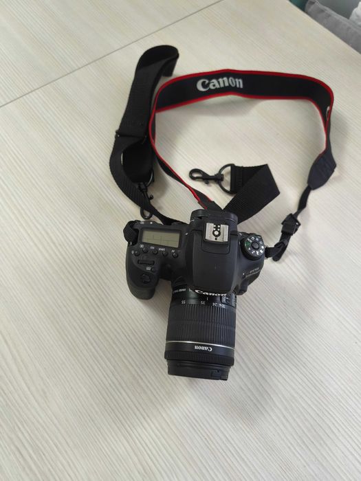 Aparat foto DSLR Canon EOS 90D, 32.5 MP, 4K, Negru + Obiectiv 18-55mm IS STM