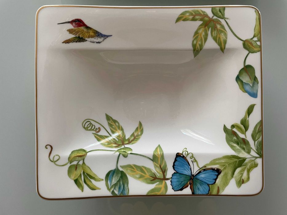 superb set rar pictat manual Villeroy&Boch Amazonia vesela 6 persoane