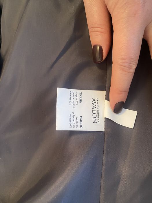 Пальто женское, шерстяное.