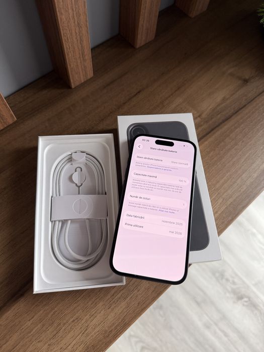 Iphone 16 Black - Nou