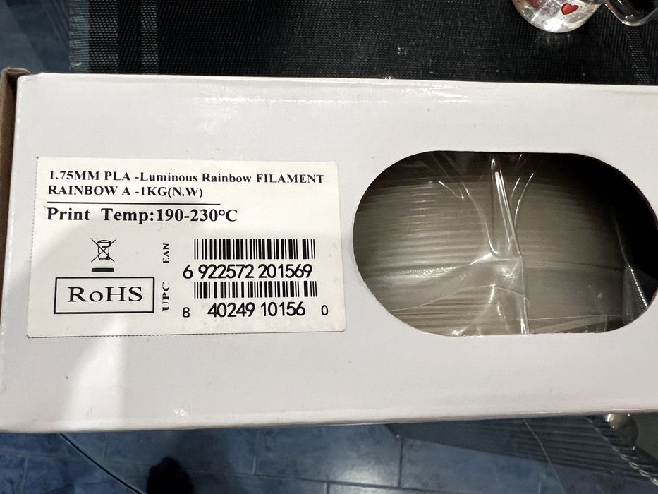 Filament Филамент ESUN PLA Silk (одна, двух, трех цветный, светящийся)