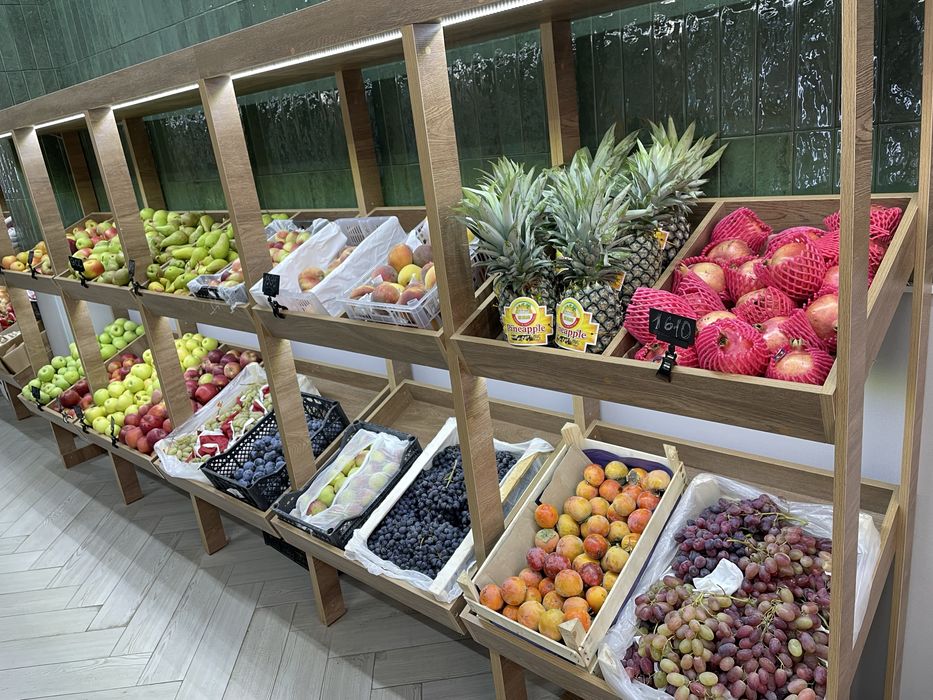 Овощной, продуктовый магазин, пекарня