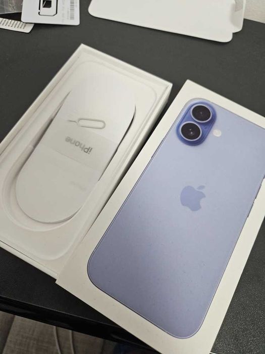 iPhone 17 (256GB) – Mist Blue – NOU (05.08) + Huse/Folie inclusă
