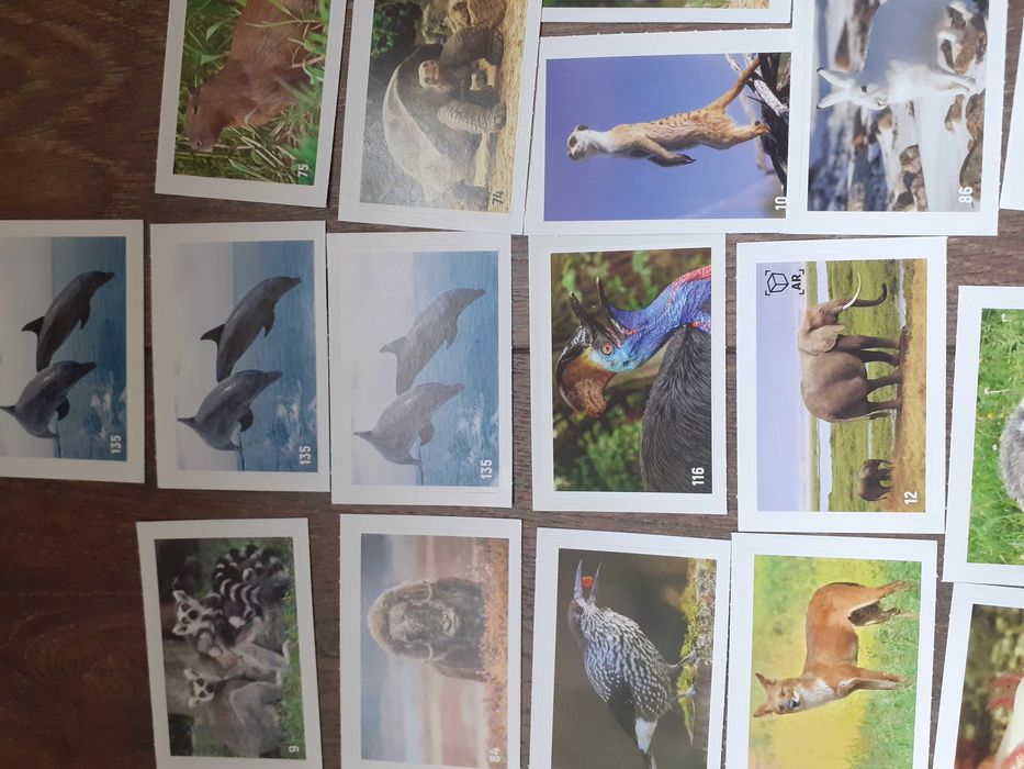 Стикери от албума на билла animal planet всичките-12лв