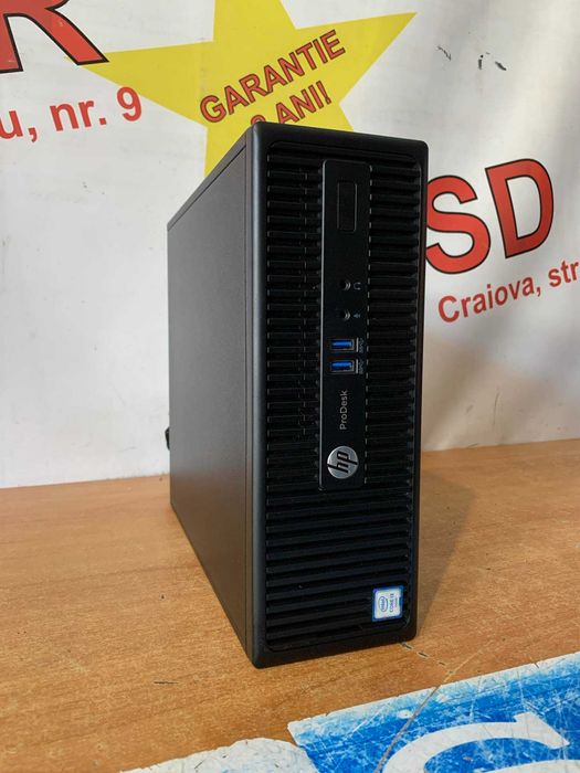 Unitate PC HP Prodesk 400 G3, I3-6100 3.70Ghz, 4GB Ram DDR4 500Gb HDD