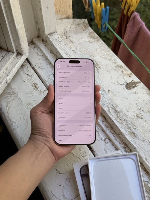 iPhone 16 Pro Max 256gb/100% karobka dokument