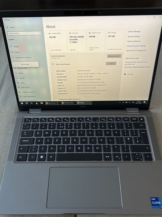 Laptop Dell Latitude 7440