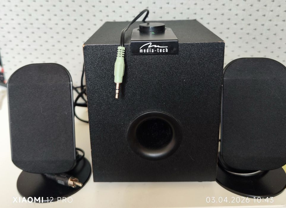 PC колонки 2.1 .