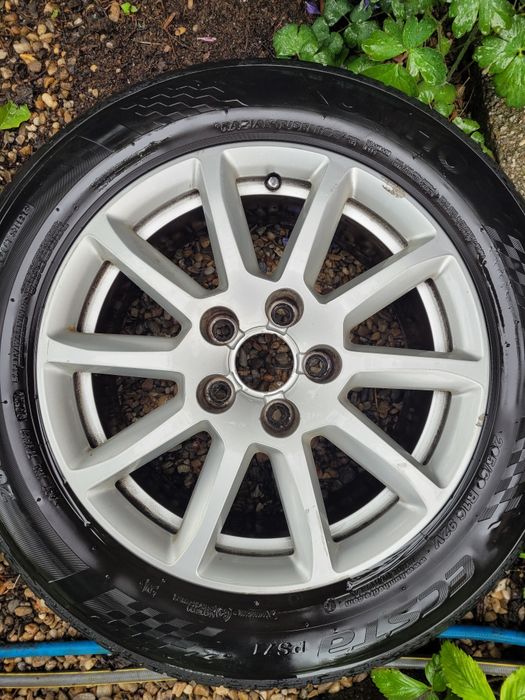 Set Roți pentru Audi, anvelope de vară Kumho 205/60R16, DOT 37/2020
