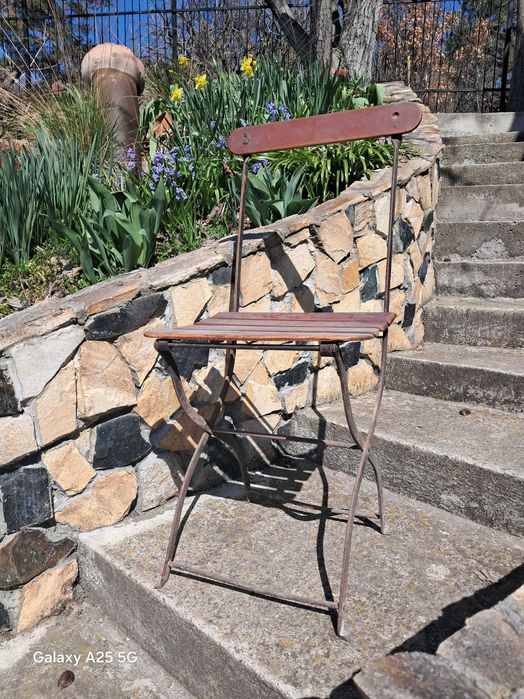 4 бр. метални метални столове за 50 евро