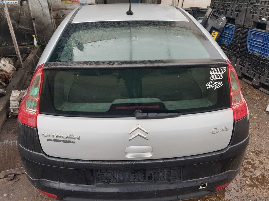 Haion Hayon Capota Portbagaj Dezechipat cu Luneta Geam Sticla Citroen C4 Coupe 2 Usi 2004 - 2012 Culoare EZR EZRC [K5980]