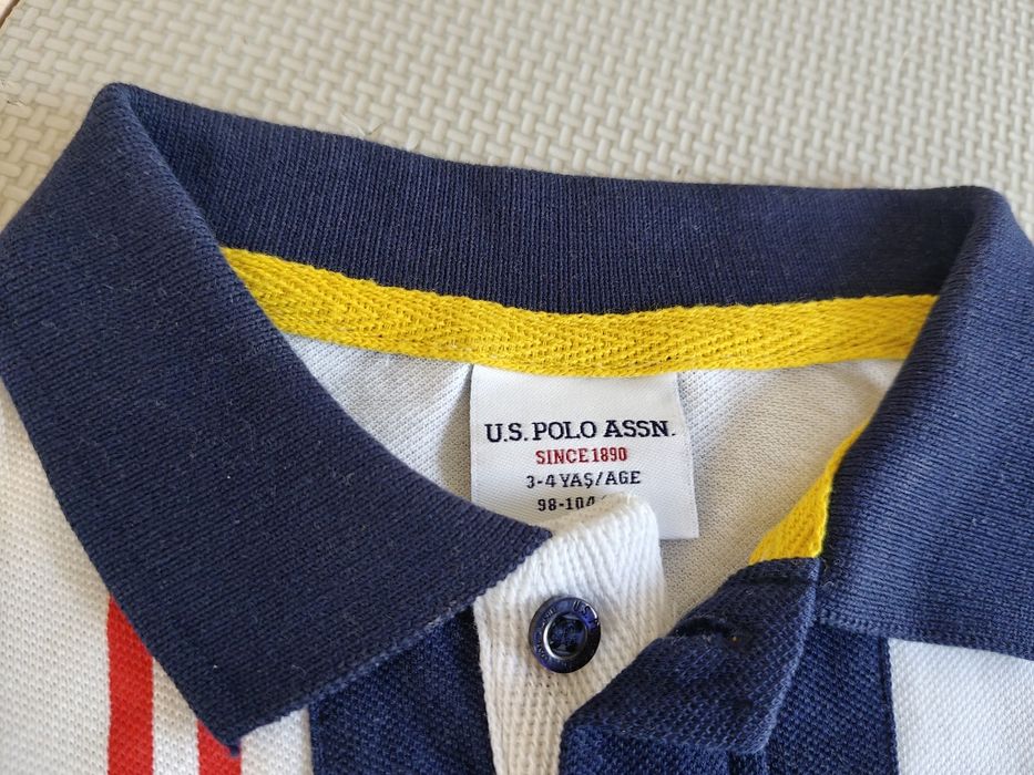 Set tricouri Polo Assn băieți 3/ 4 ani