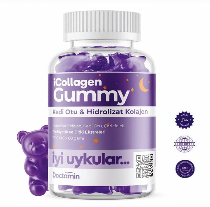 Жевательный коллаген для сна iCollagen Gummy, коллаген для сна Gummy