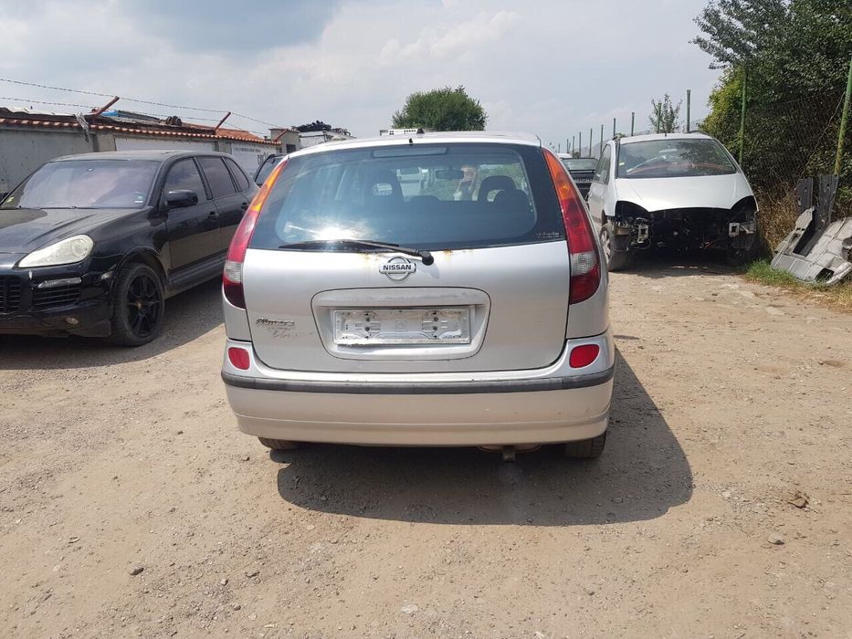 Външна дръжка на задна лява врата хром/черна за Nissan Almera Tino 2.2 (2004)