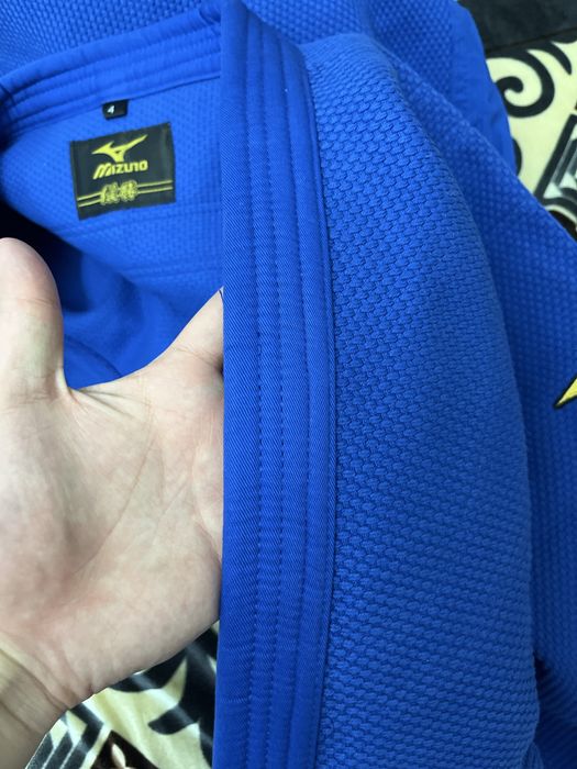 Кимоно для дзюдо Мизуно синие