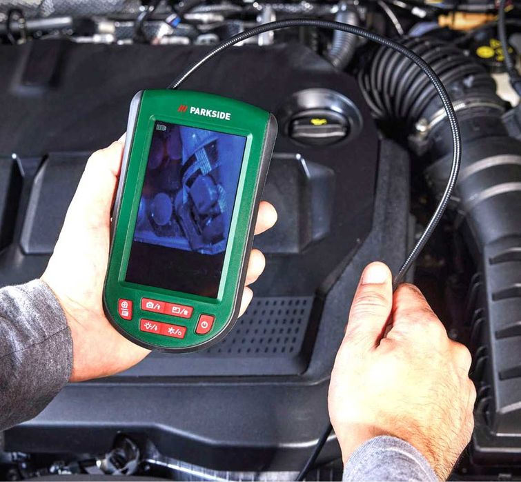 Camera endoscopică PROFESIONALA, pentru inspectie, CU DISPLAY, noua