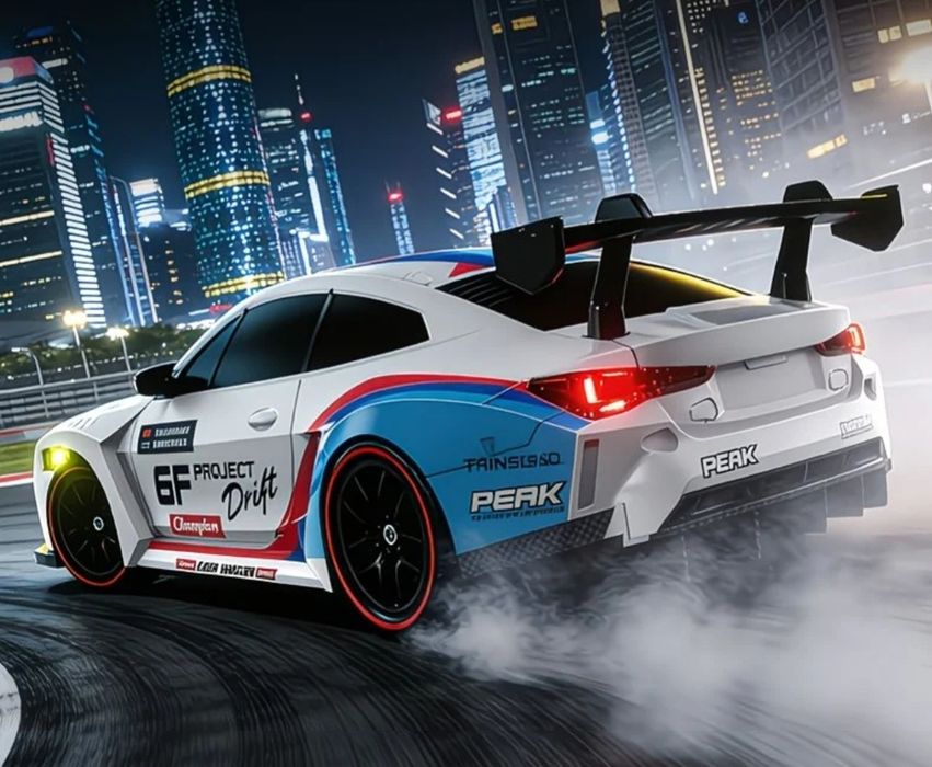 Радиоуправляемая машинка BMW M4, дрифт машинка на пульте управления