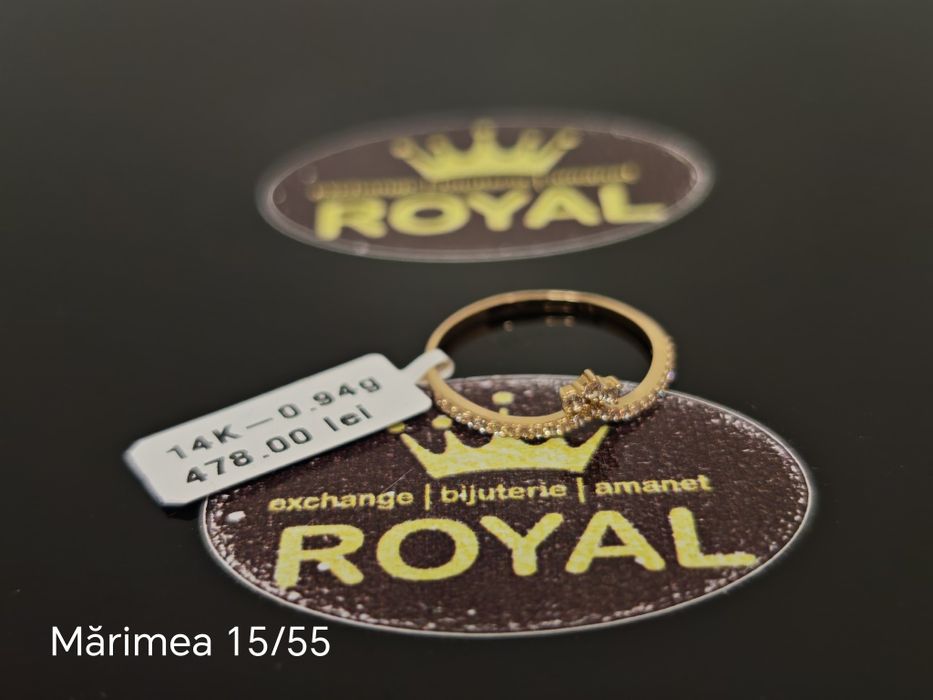 Bijuteria Royal: Inel aur 14k/0.94 gr