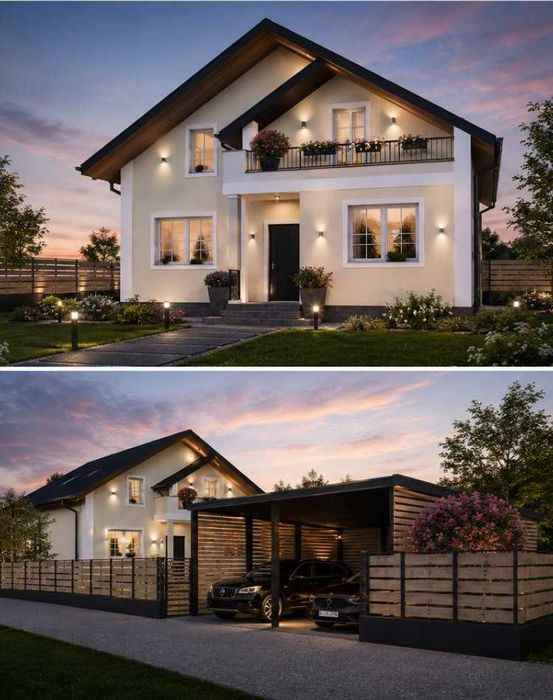 Casă P+M cu 4 Dormitoare, Curte Generoasă 630 mp, Breazu