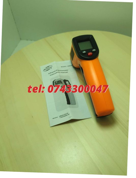 Termometru Ir Ir Cu Afisaj Digital Laser -50 / +360 Grade