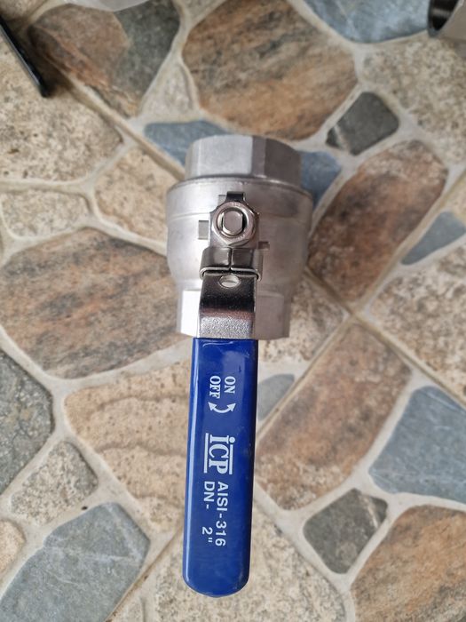 Robinet 2" DN50PN63 AISI 316