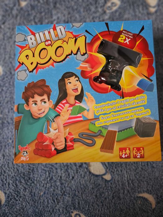 Настолна игра Build or Boom (Goliath)