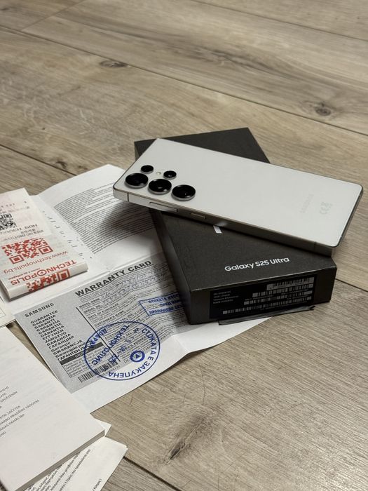 Гаранция* Samsung Galaxy S25 Ultra White Titanium