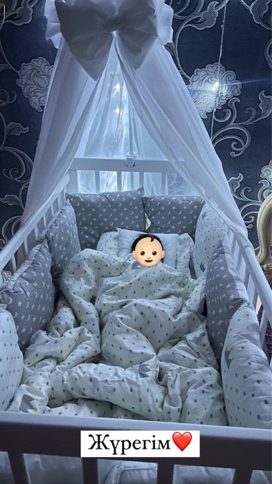 Продам детский кровать с матрасом