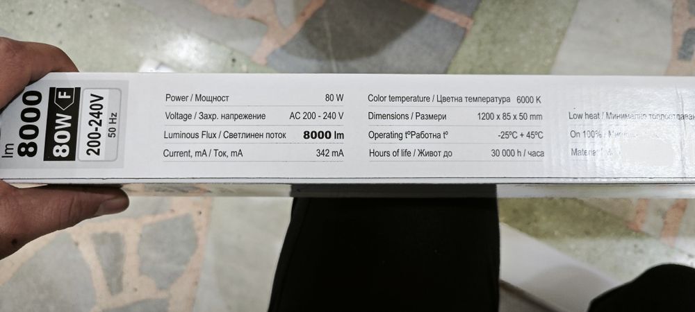 !!!ПРОМОЦИЯ!!! 24бр LED осветителни тела 80W