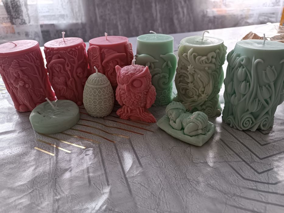 Продам свечи ручной работы