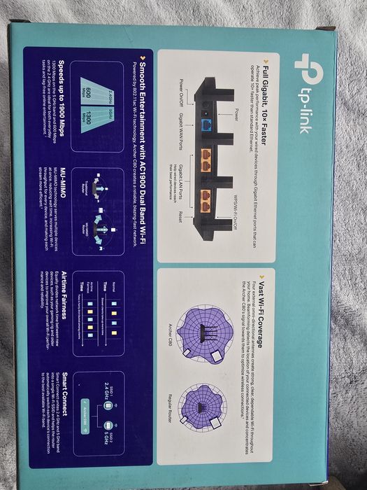 Router wi fi tp link Archer C80 AC 1900