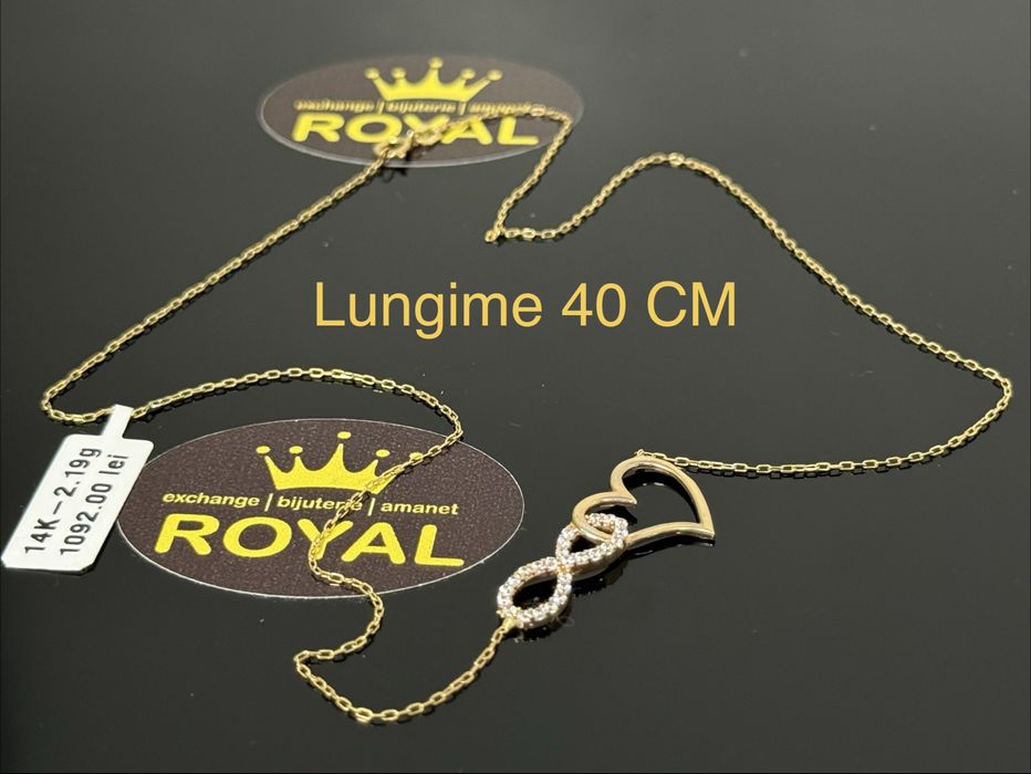 Bijuteria ROYAL : Lant AUR 14K / 2.19 GR