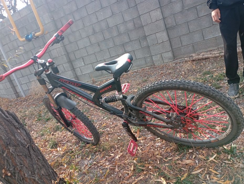 Велосипед двух подвес