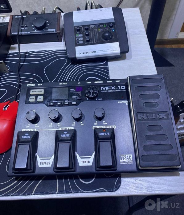 Gitara uchun pedal Nux MFX holati juda zoʻr Manzil Chilonzor 23