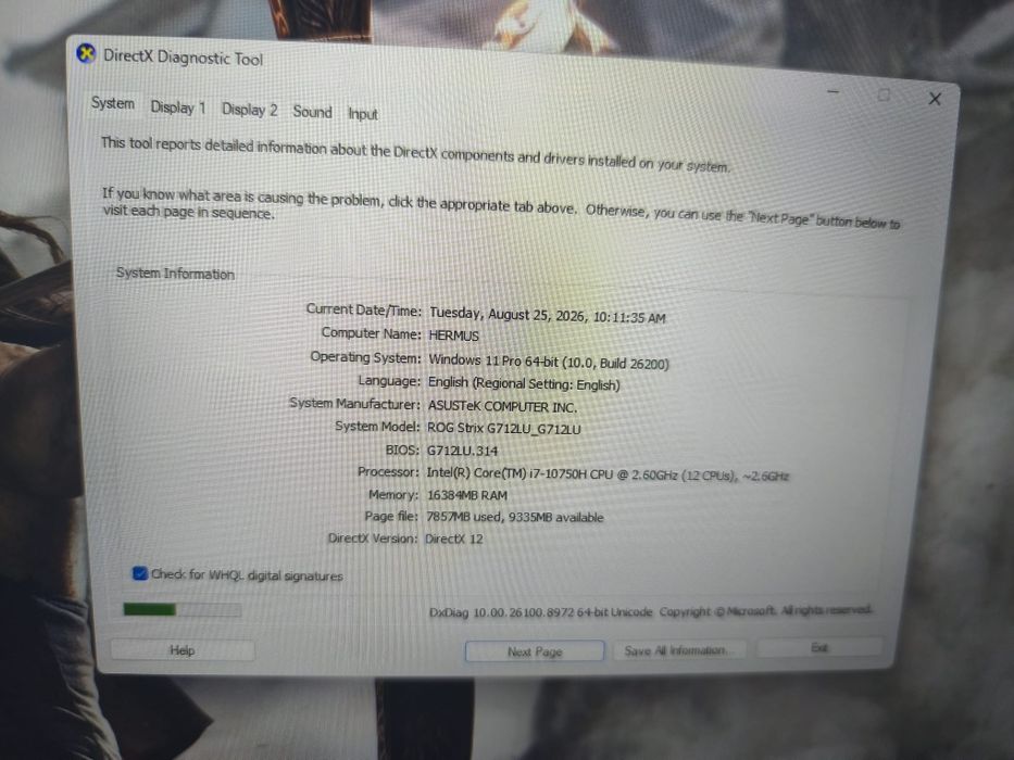 Laptop Asus Rog Strix