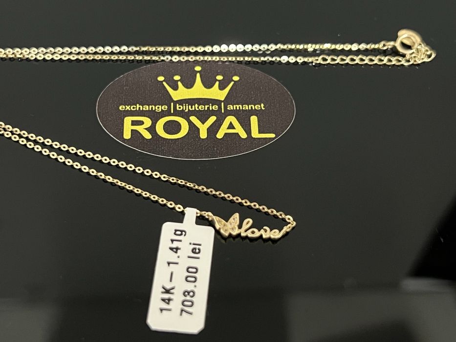 Bijuteria Royal CB : Lant aur dama 14K 1,41 grame