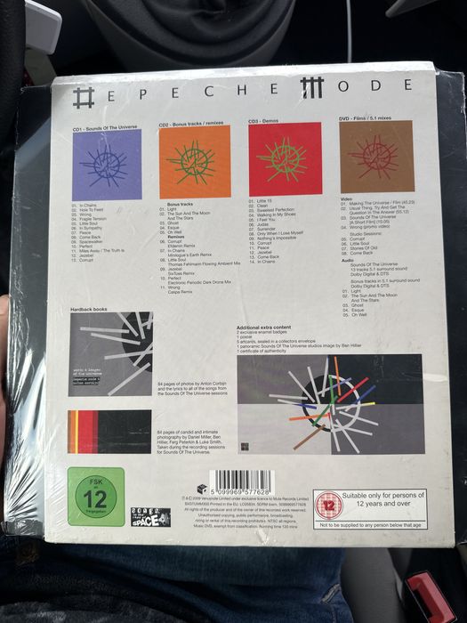 Depeche Mode Sounds of the Universe DELUXE BOX SET