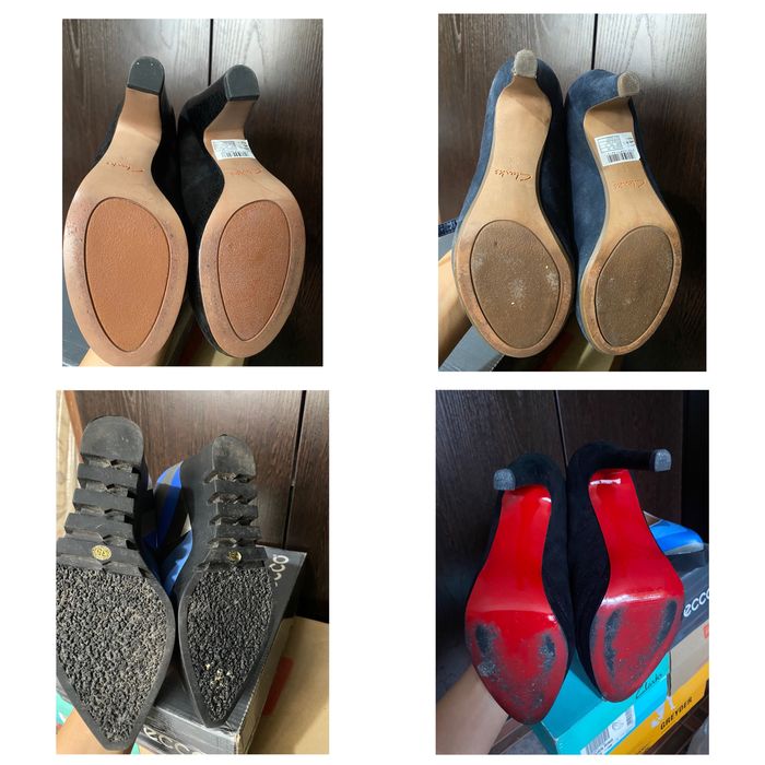 Туфли Clarks Braska кожа кожзам