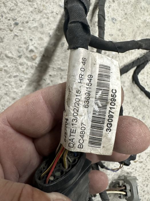 Instalatie bară față vw passat b8.cod:3g0971095.g.