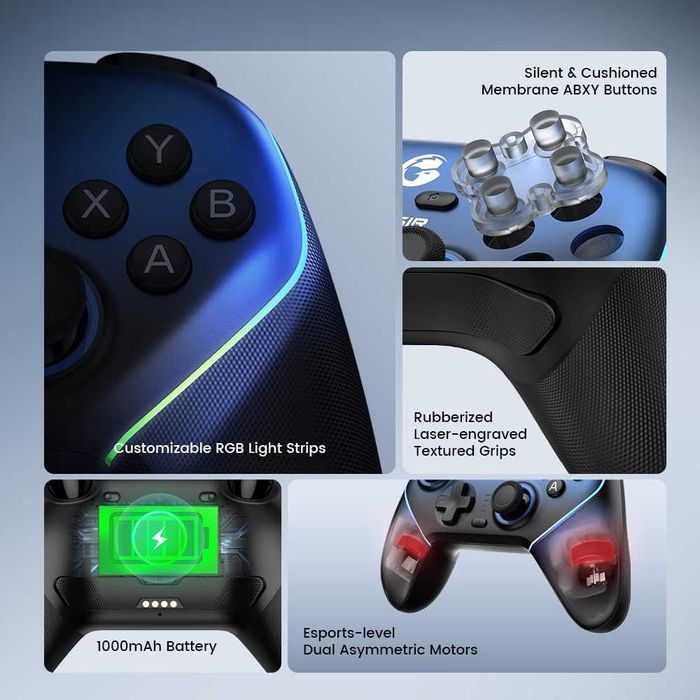 Безжичен геймърски контролер GameSir Super Nova за PC/Switch/Switch 2