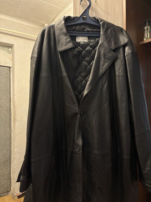 новая кожаная куртка р 62-64