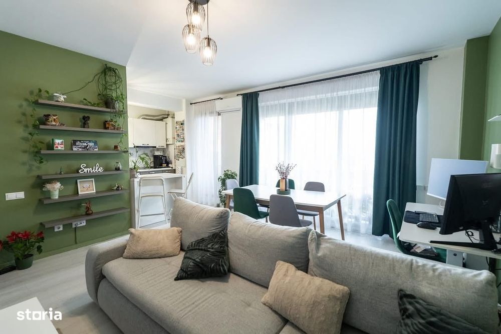 De închiriat apartament cu 2 camere în Sunny Hill Residence